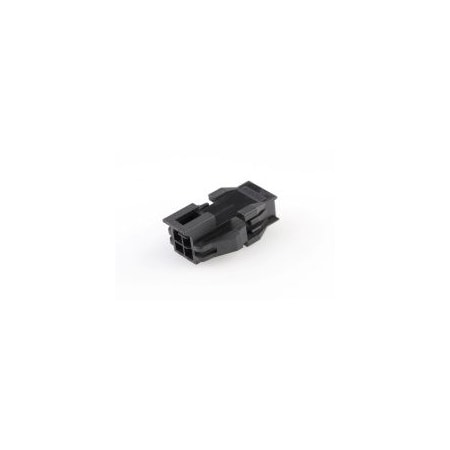 Molex Nano-Fit Plug Hsg Dr 4Ckt  Panel Blk 2014441204